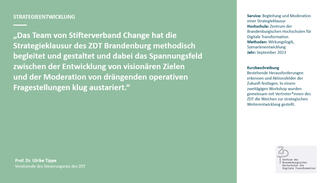 Testimonial des ZDT Testimonial des ZDT