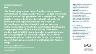 Testimonial der BTU Cottbus-Senftenberg Testimonial der BTU Cottbus-Senftenberg