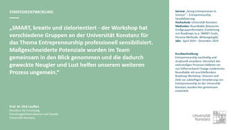 Testimonial der Universität Konstanz Testimonial der Universität Konstanz