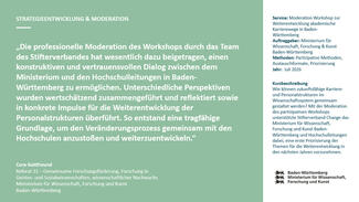 Testimonial des Ministeriums für Wissenschaft, Forschung und Kunst Baden-Württemberg